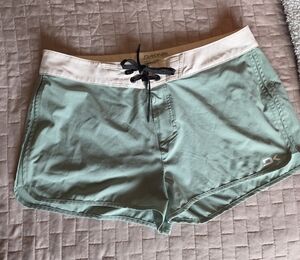 Dakine Women's Mint and White Athletic Shorts